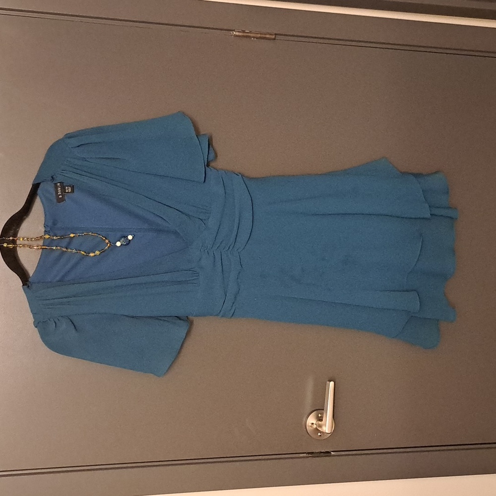 Mini dress and necklace